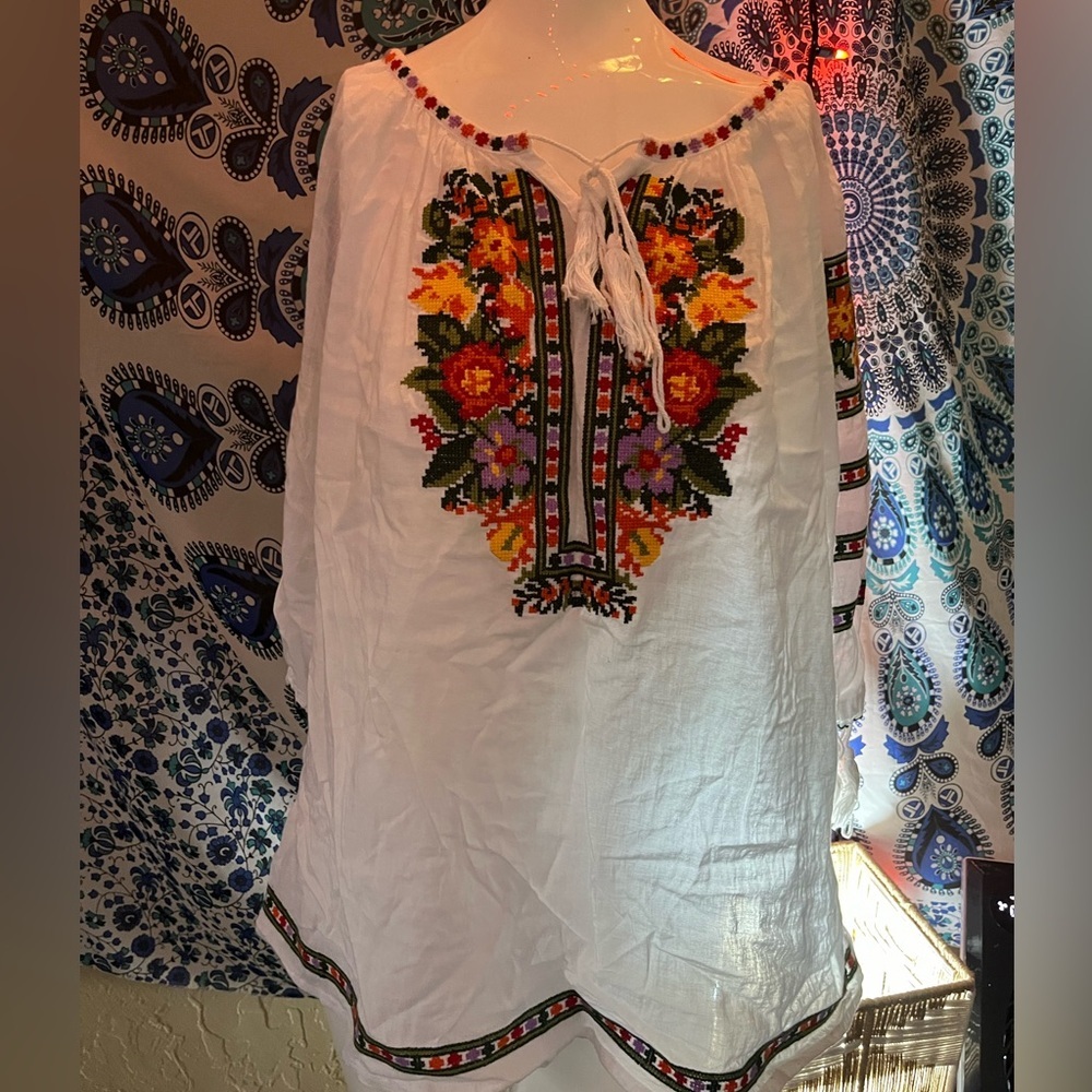 Beautiful embroidered blouse